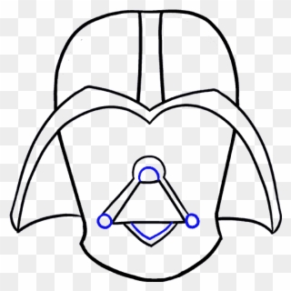 320x320 How To Draw Dart Vader - Darth Vader Mask Drawing