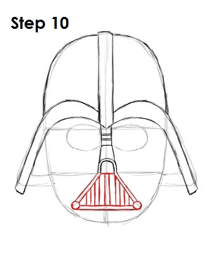 Darth Vader Mask Drawing at PaintingValley.com | Explore collection of ...