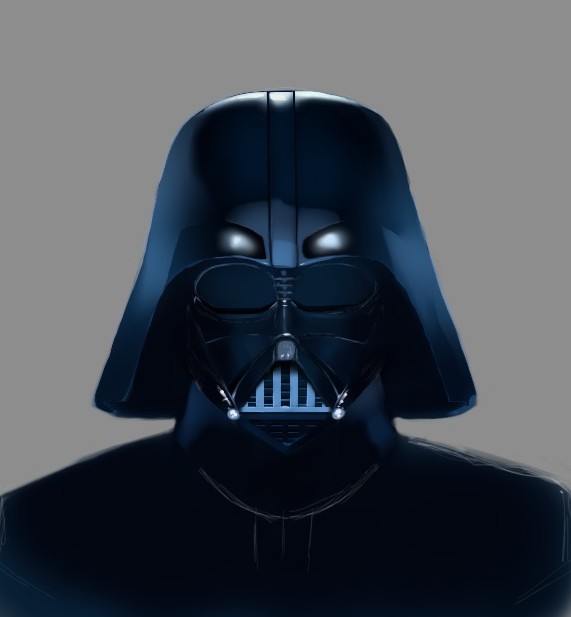 Darth Vader Mask Drawing at PaintingValley.com | Explore collection of ...