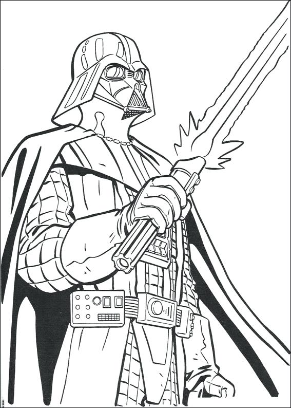 567x794 darth vader coloring pages coloring pages for darth vader - Darth Vader Mask Drawing