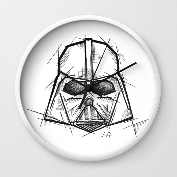 700x700 Darth Vader Handmade Drawing, Made In Pencil, Charcoal And Ink - Darth Vader Pencil Drawing