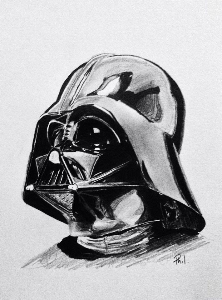 711x960 Darth Vader Pencil Star Wars Artwork Star Wars Drawings, Star - Darth Vader Pencil Drawing