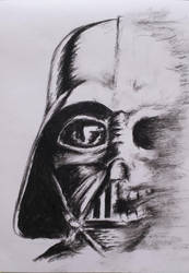 173x250 Darth Vader Pencil Drawing - Darth Vader Pencil Drawing