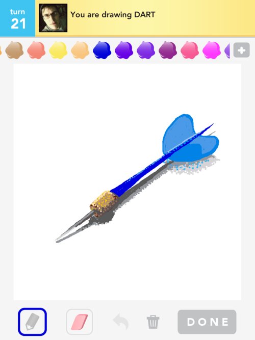 500x667 dart drawings - Darts Drawing