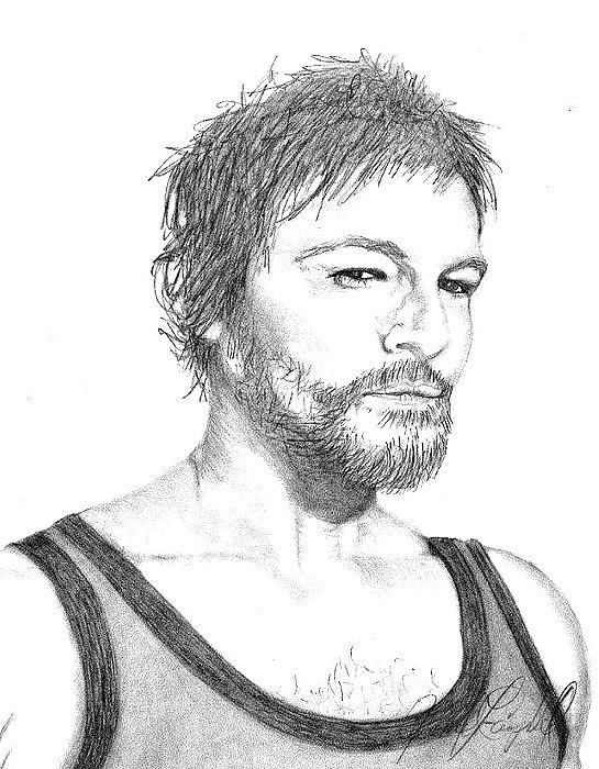 545x700 daryl dixon drawing - Daryl Dixon Drawing