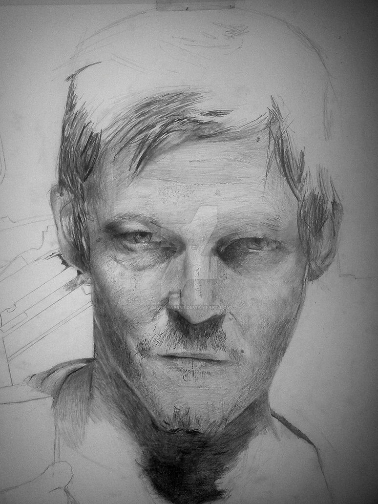 774x1032 drawing daryl dixon - Daryl Dixon Drawing