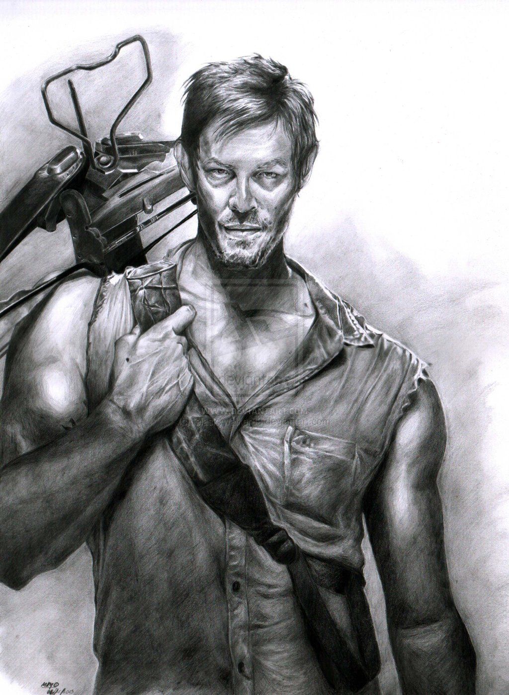 Daryl Dixon Drawing at Explore collection of Daryl