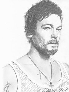 225x300 daryl dixon drawing - Daryl Dixon Drawing