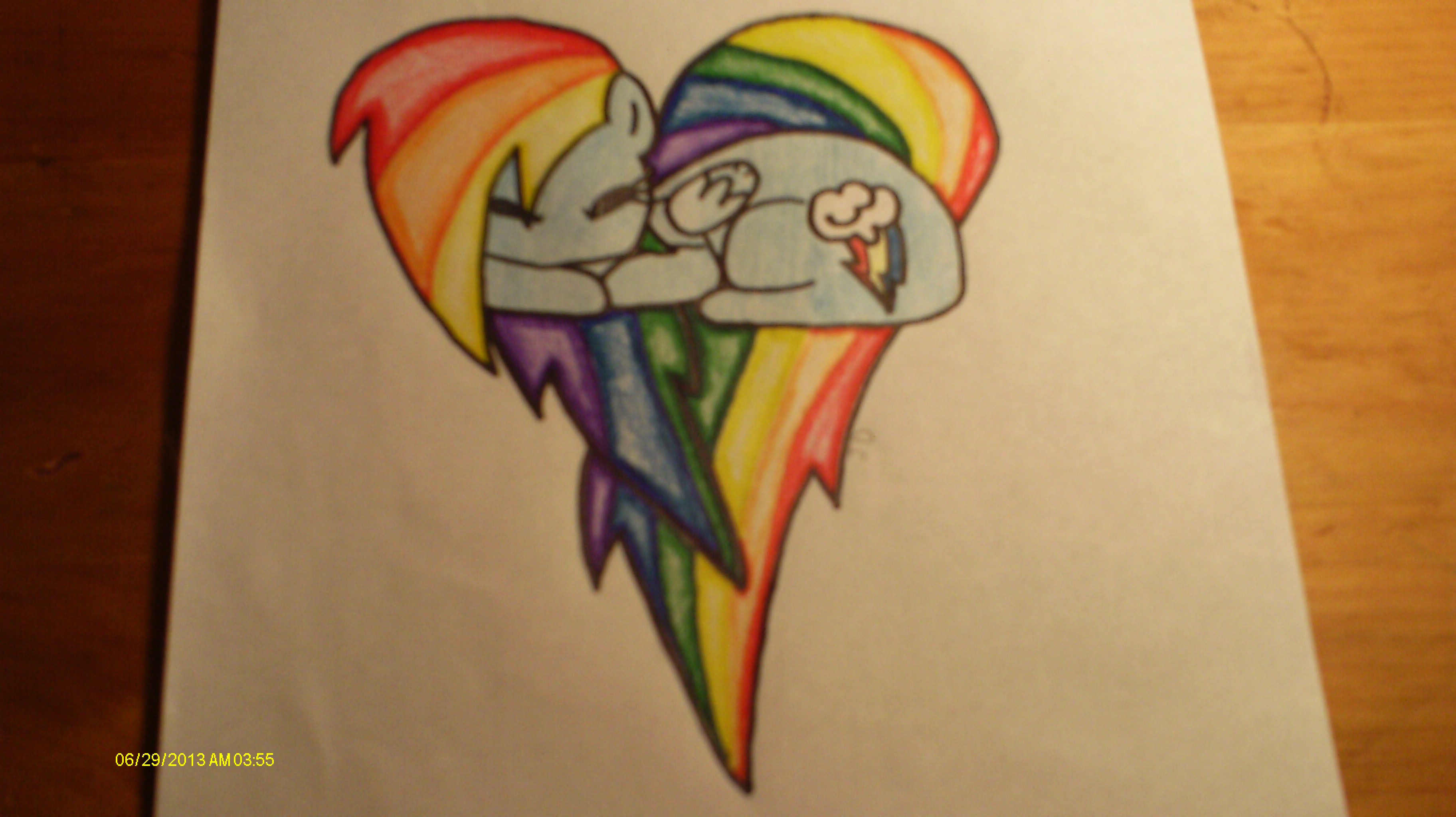 3648x2048 Rainbow Dash Drawing - Dash Drawing
