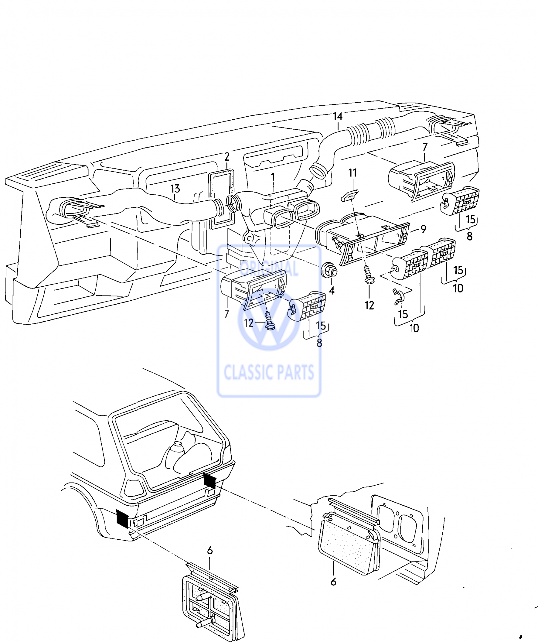 1800x2146 Air Nozzle For Dashboard Golf - Dashboard Drawing