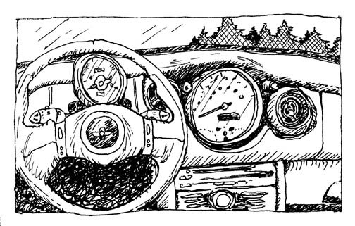 504x321 Mini Dash Sketching And Sketchbooks - Dashboard Drawing