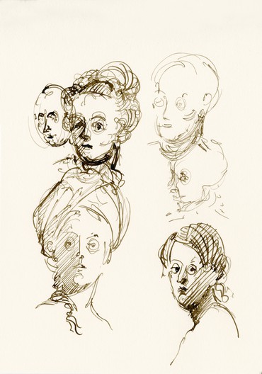 370x528 drawing is a first date gagosian quarterly - Date Drawing