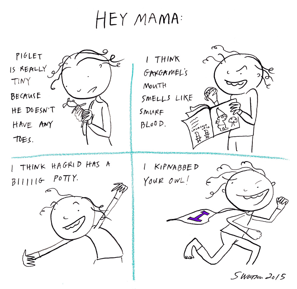 1000x976 the penny parade my cents about being a single mom dating - Dating Drawing