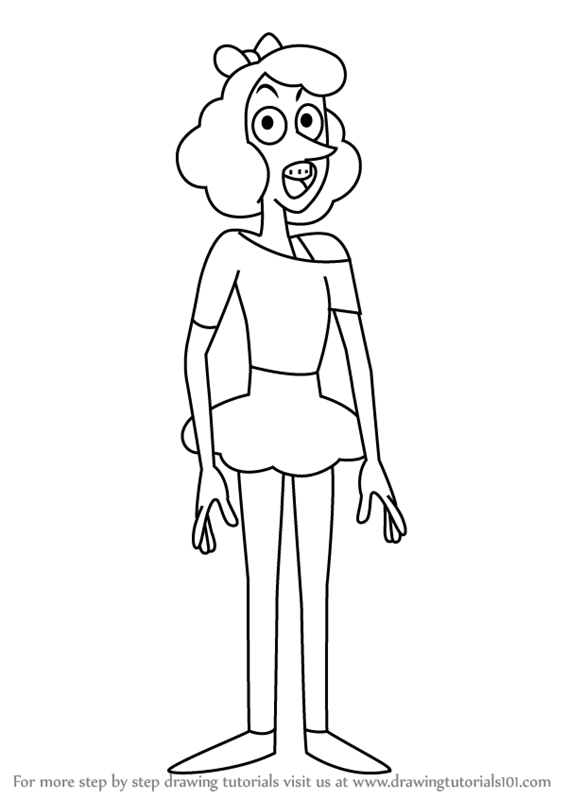 567x800 learn how to draw daughter money from steven universe - Daughter Drawing