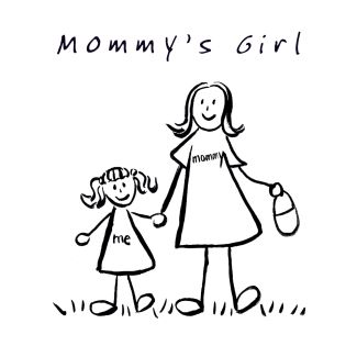 325x325 mommy's girl family custom art gifts - Daughter Drawing