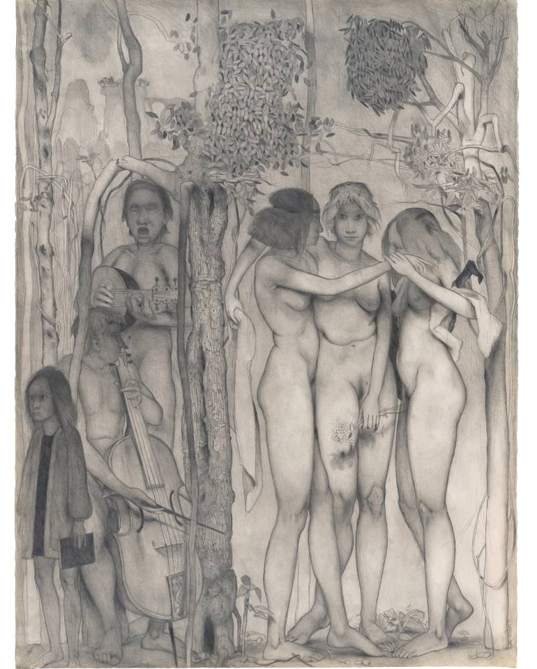 770x959 the education of my daughter drawing - Daughter Drawing