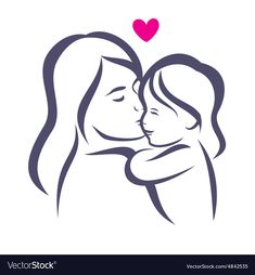 235x254 mother and daughter drawing - Daughter Drawing