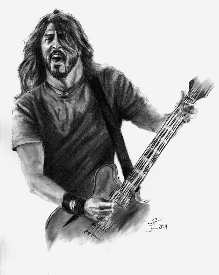716x900 dave grohl drawing - Dave Grohl Drawing