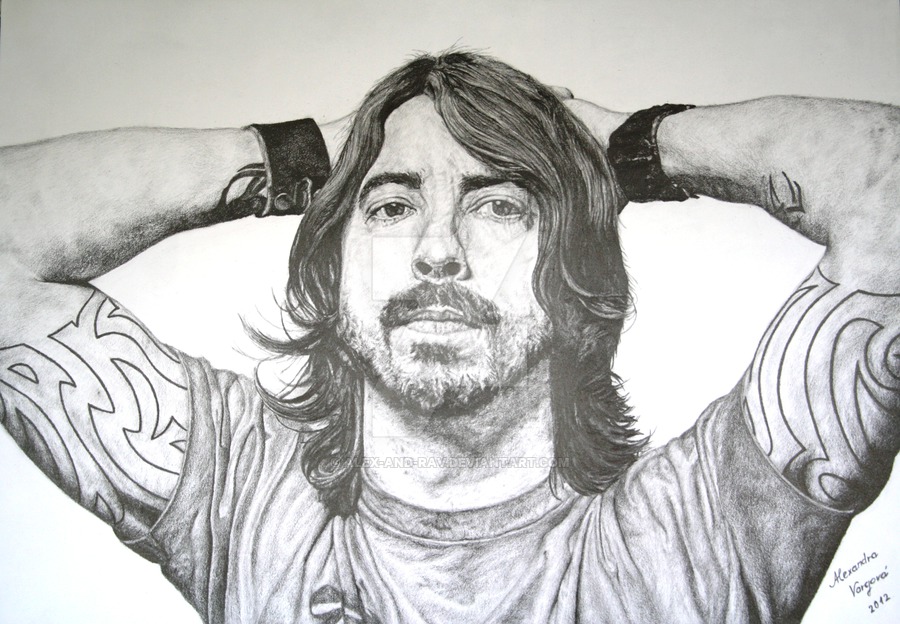 900x624 dave grohl - Dave Grohl Drawing