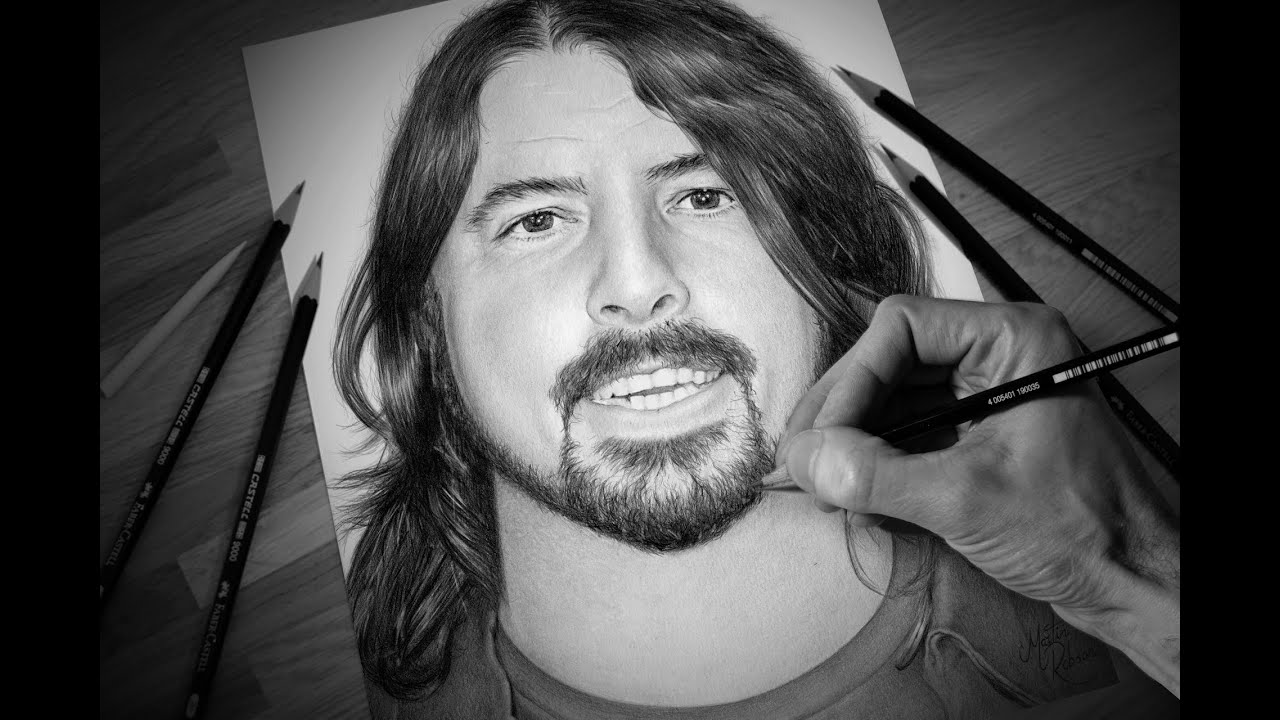 1280x720 speed drawing foo fighters dave grohl - Dave Grohl Drawing