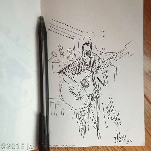 632x633 Sketches - Dave Matthews Drawings