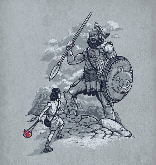 David And Goliath Drawing at Explore collection of