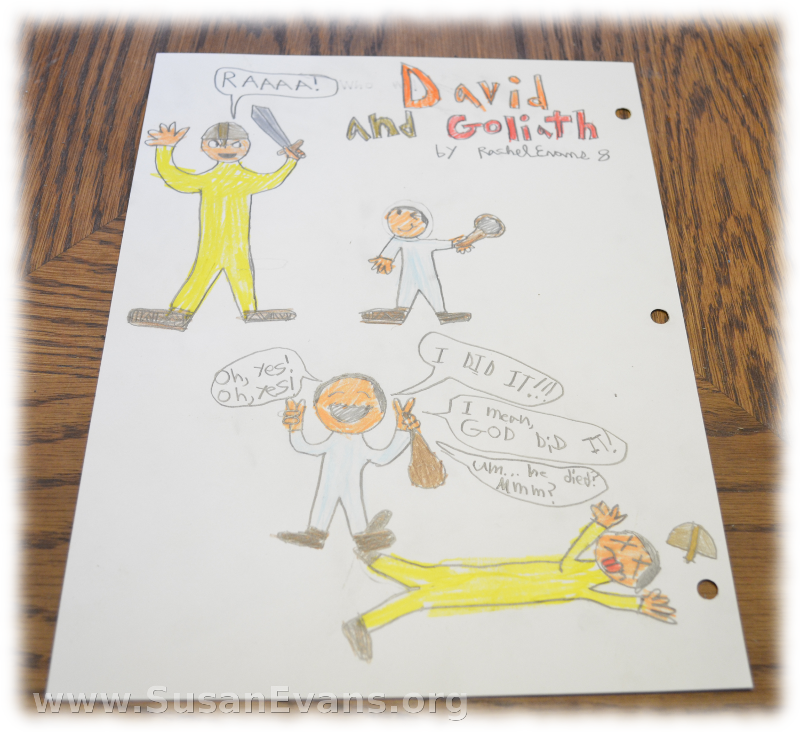 800x732 david and goliath unit study - David And Goliath Drawing
