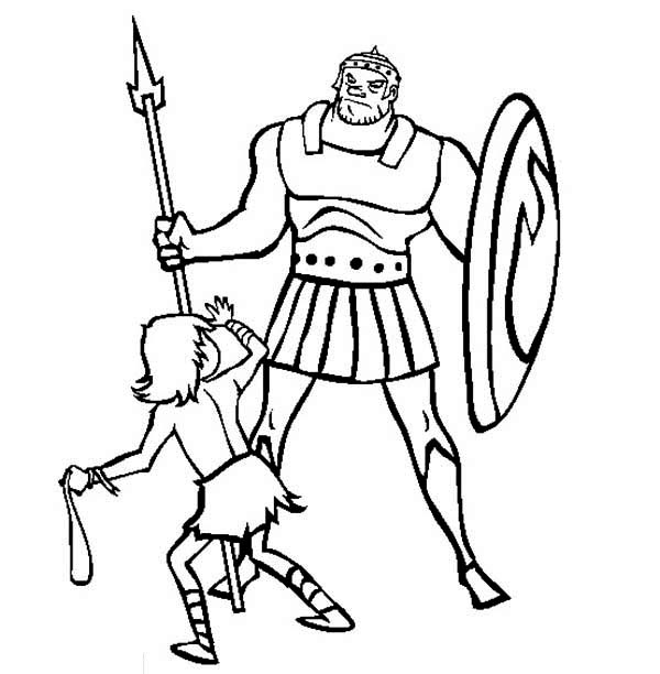 600x612 our a victory vs pearson david goliath teacherhead - David And Goliath Drawing