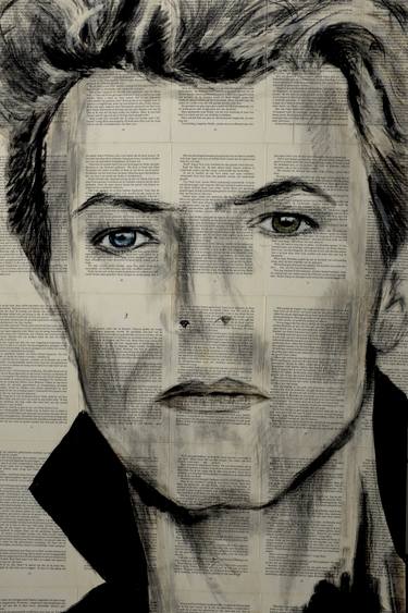 375x563 David Bowie Drawing - David Bowie Drawing