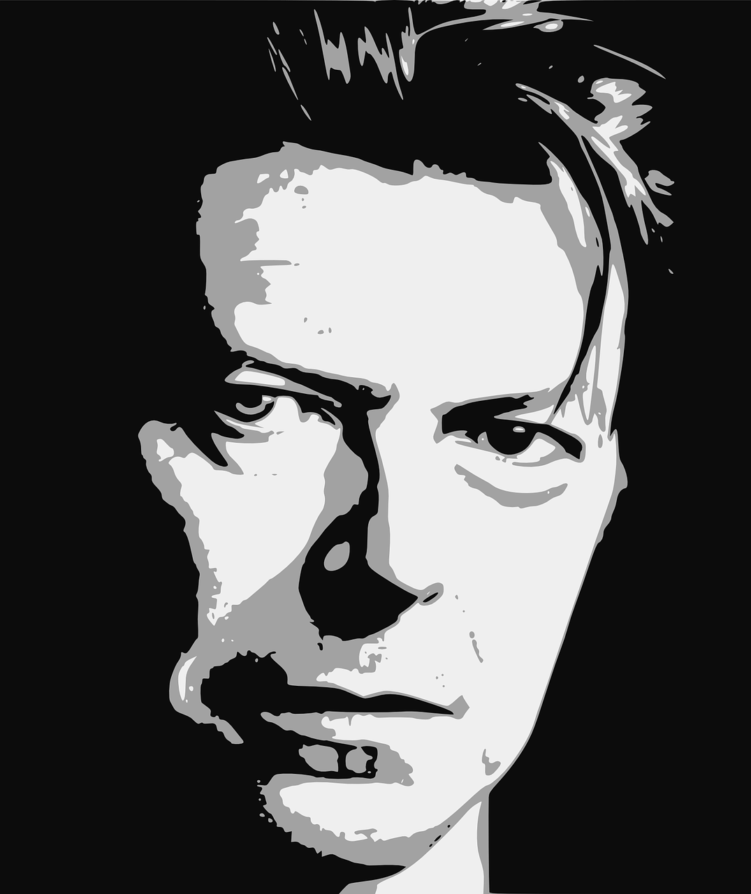 1075x1280 david bowie's lessons on dying a good goodbye funeral planning - David Bowie Drawing