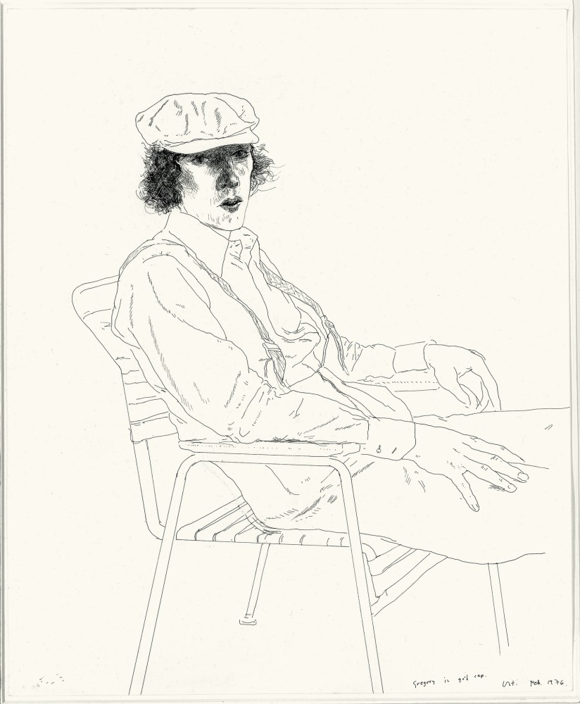 824x1000 David Hockney Artists Agent, Exhibition, Photocollage In New York - David Drawing