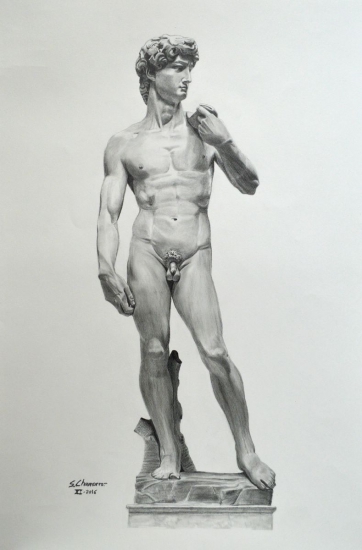 362x550 David - David Drawing