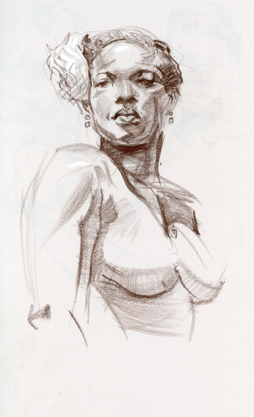 1000x1641 Life Drawing David Longo - David Drawing