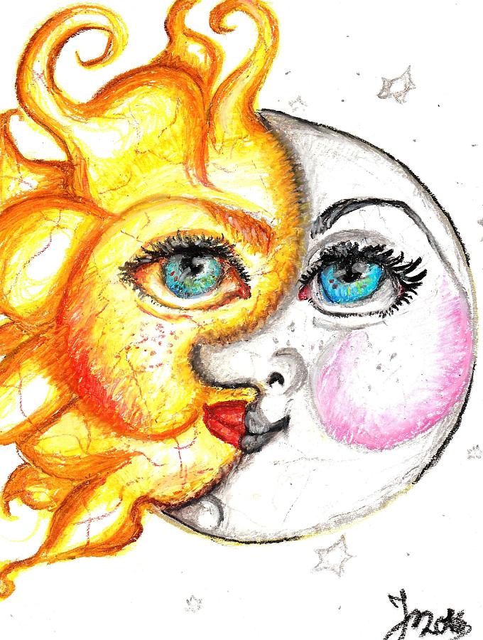 680x900 Day And Night Drawing - Day And Night Drawing