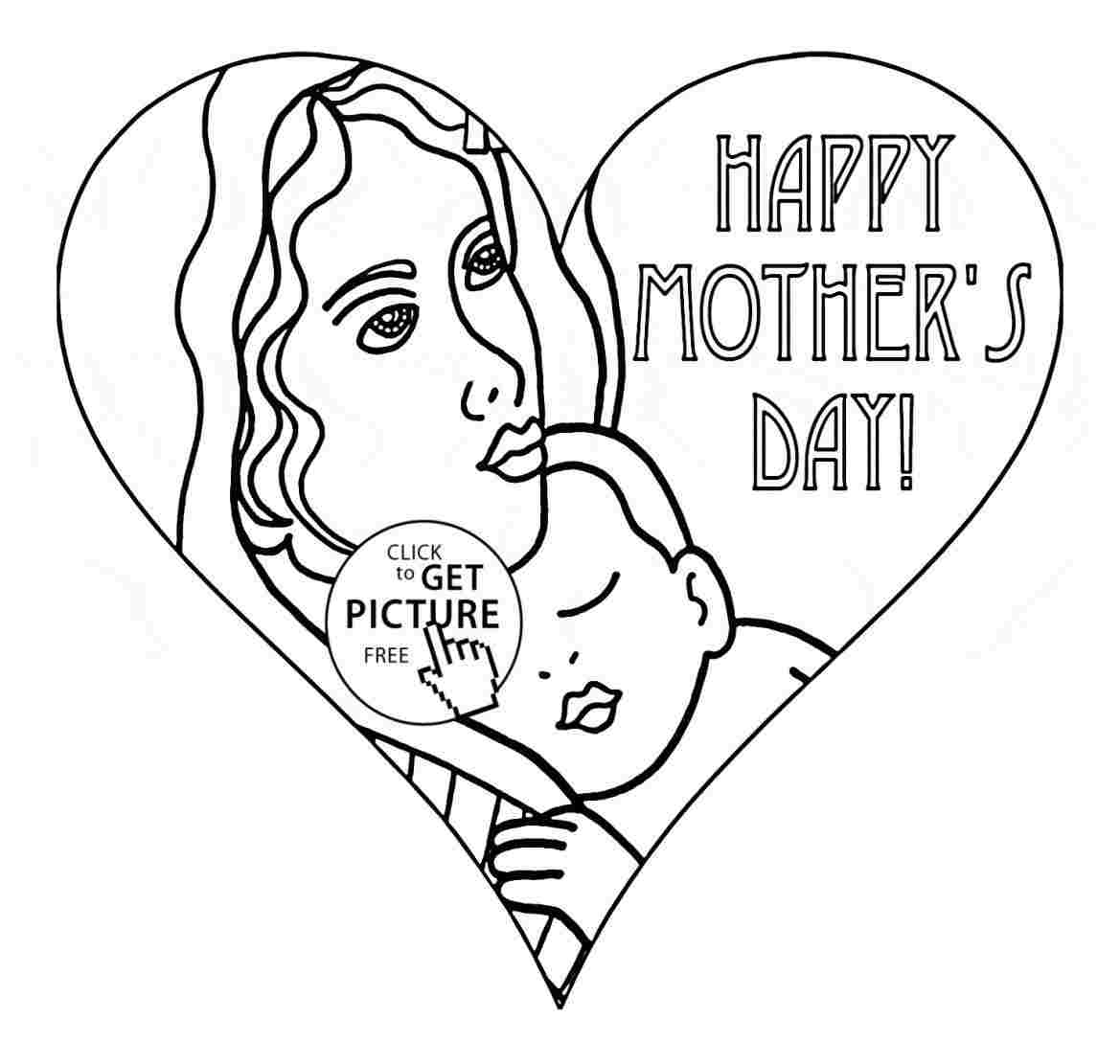 1169x1111 Easy Mother Day Drawing Ideas Mothers Day Drawings Ideas For Cards - Day Drawing
