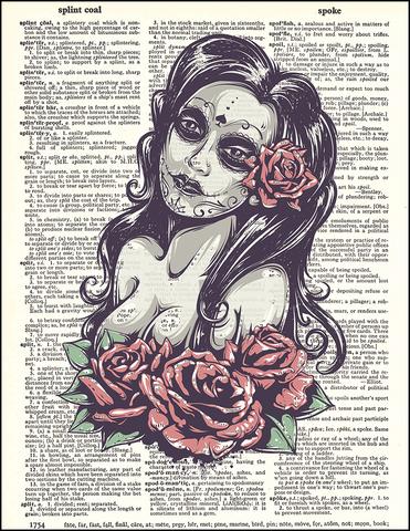 371x480 Day Of The Dead Girl Color - Day Of The Dead Girl Drawing