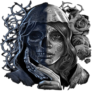 300x300 Day Of The Dead Girl - Day Of The Dead Girl Drawing