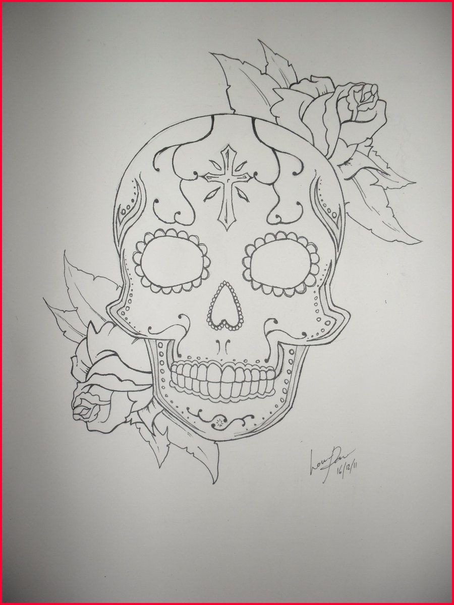 900x1200 Day Of The Dead Skull Drawings Collection Of Day Of The Dead - Day Of The Dead Skull Drawings