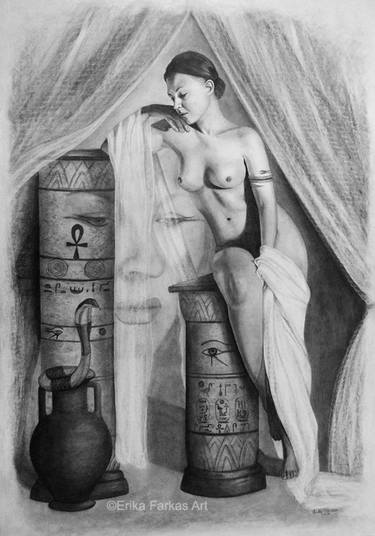 375x536 cleopatra's daydream drawing - Daydream Drawing