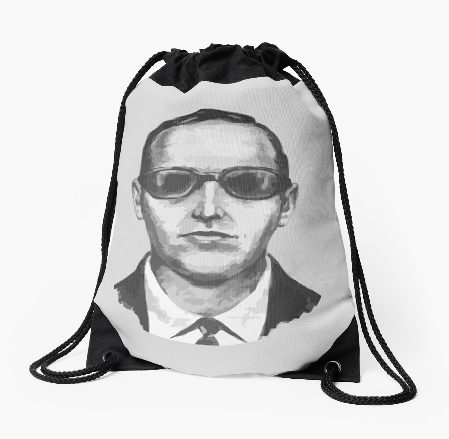 1435x1404 db cooper drawstring bags - Db Cooper Drawing