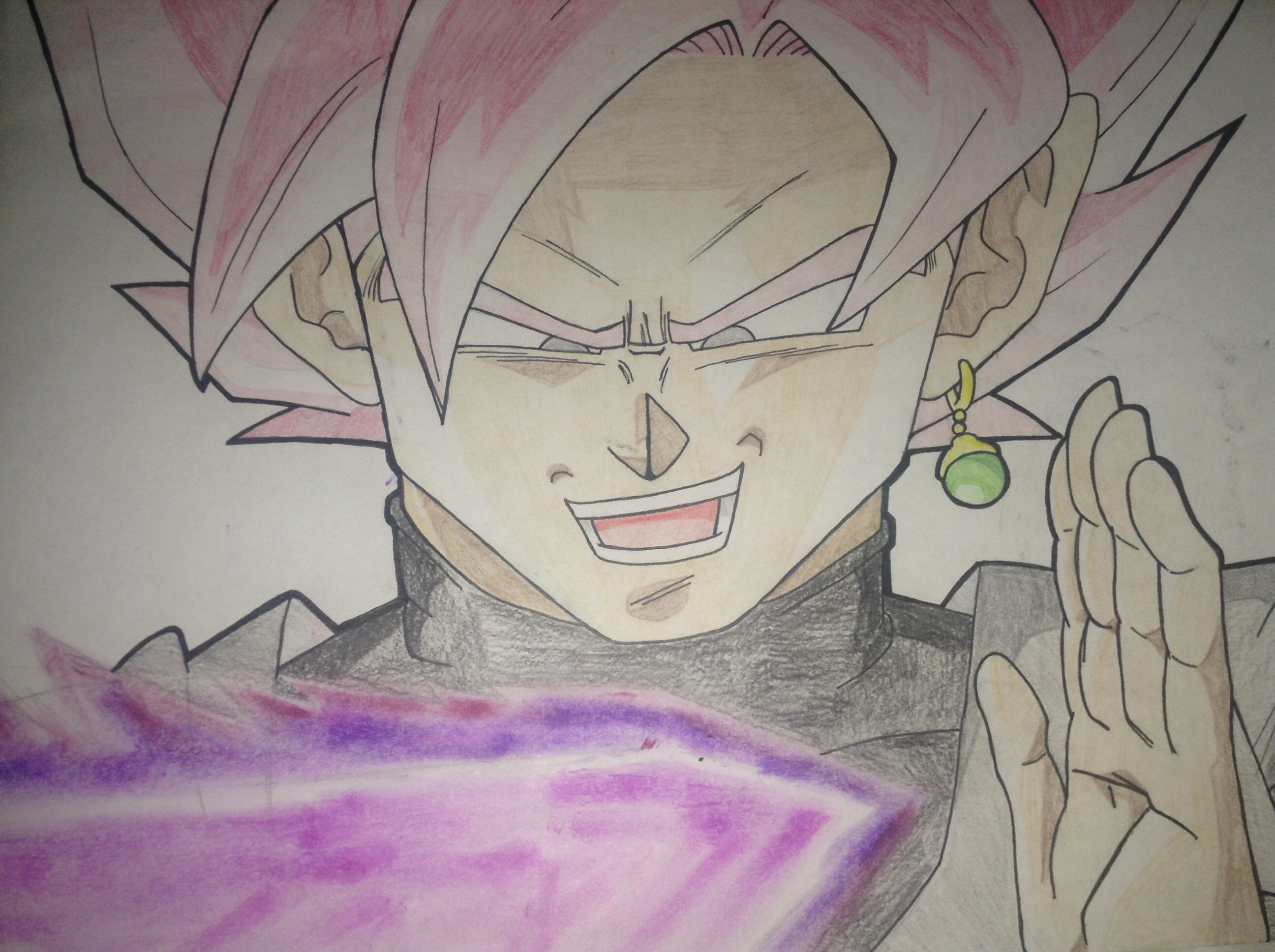 2592x1936 new ui goku and goku black drawings - Dbz Drawings