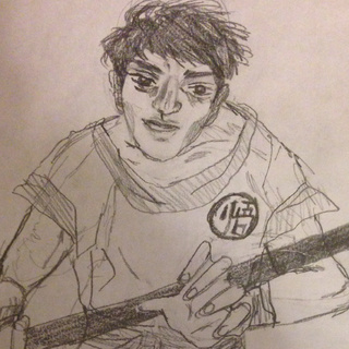 320x320 goku drawings on paigeeworld pictures of goku - Dbz Drawings