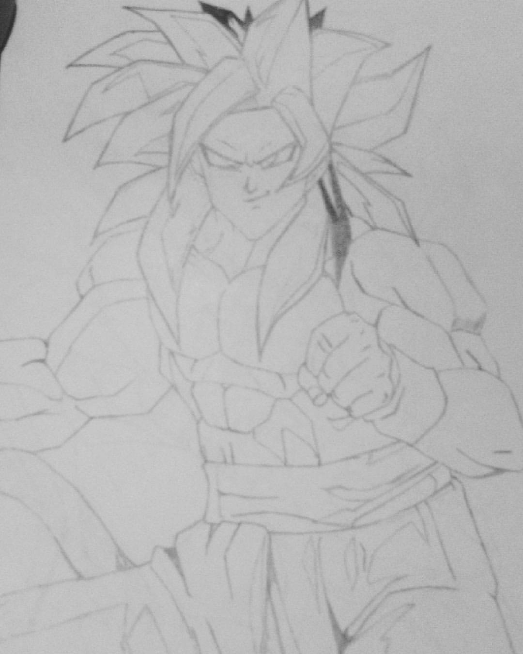 1080x1350 thabane k arts dbz goku - Dbz Goku Drawing