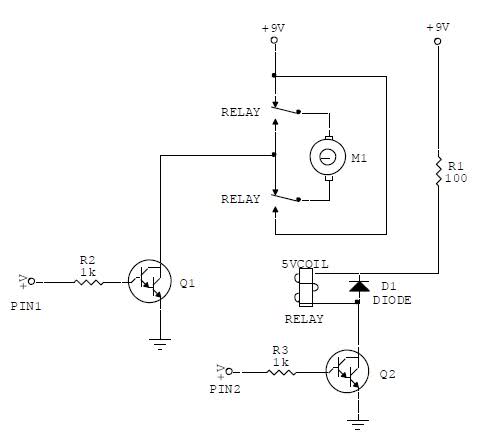 480x435 how to make dc motor go forward, stop and reverse - Dc Motor Drawing