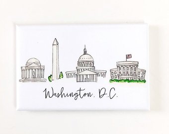 340x270 Dc Skyline Etsy - Dc Skyline Drawing