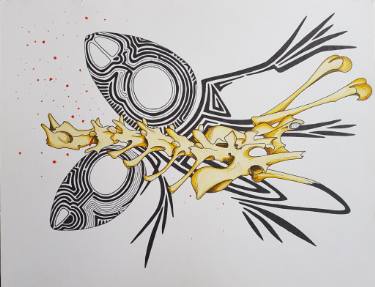 375x287 even dead things dream of fish drawing - Dead Fish Drawing