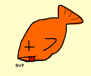 300x250 A Dead Fish Drawing - Dead Fish Drawing