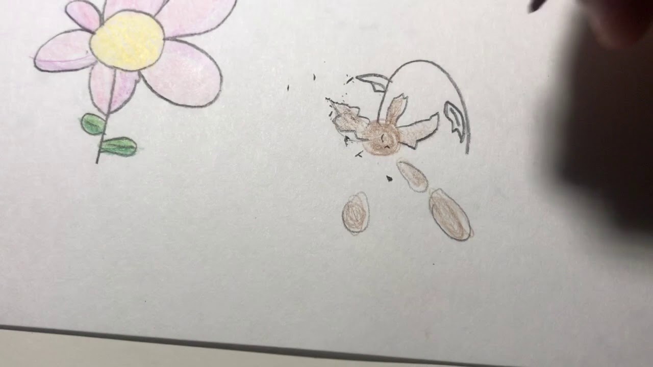 1280x720 How To Draw A Dead Flower And A Pencil - Dead Flower Drawing