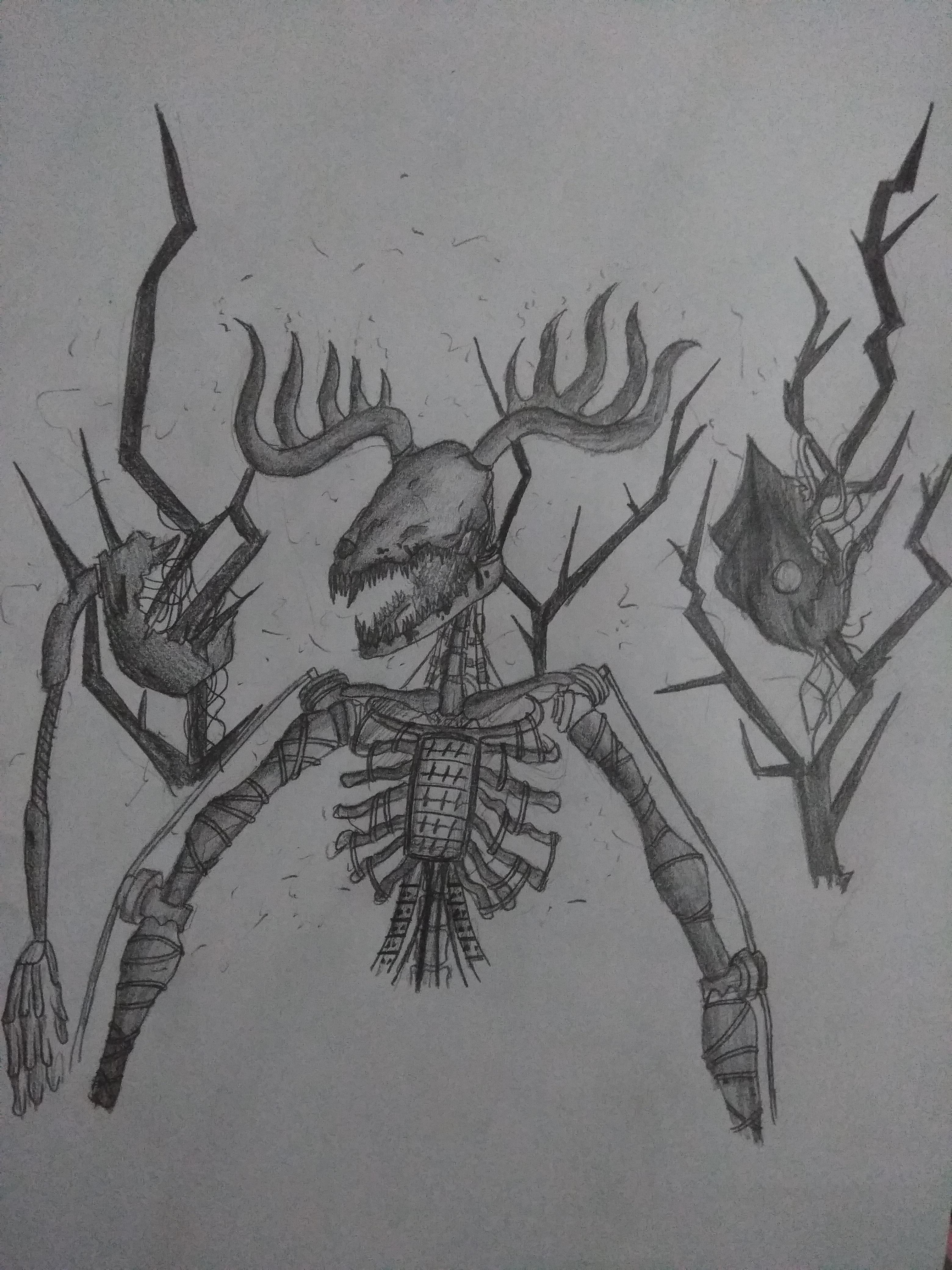3120x4160 Popgoes Fanart Contest The King Of The Dead Forest - Dead Forest Drawing