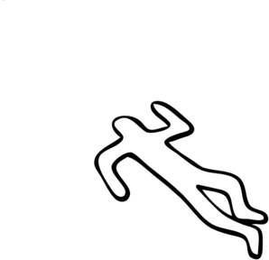 298x288 Dead Man Clip Art - Dead Mans Drawing